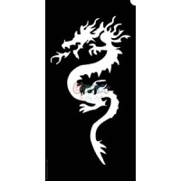 Glitter tattoo 083 Zen Dragon Pack Of 5 (083 Zen Dragon Pack Of 5)
